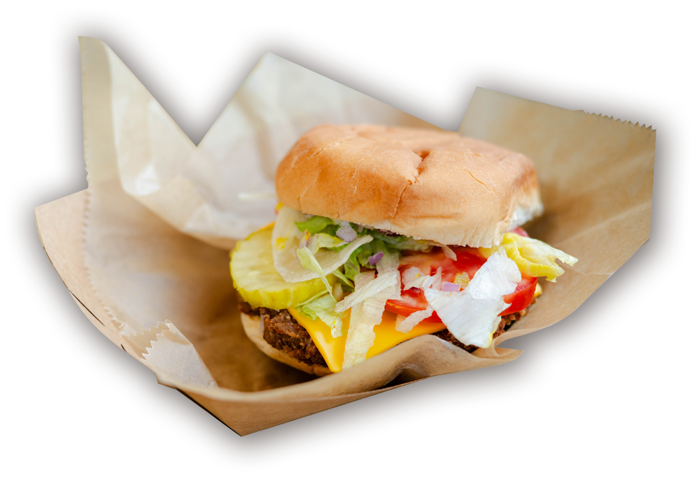 rager burger sandwich